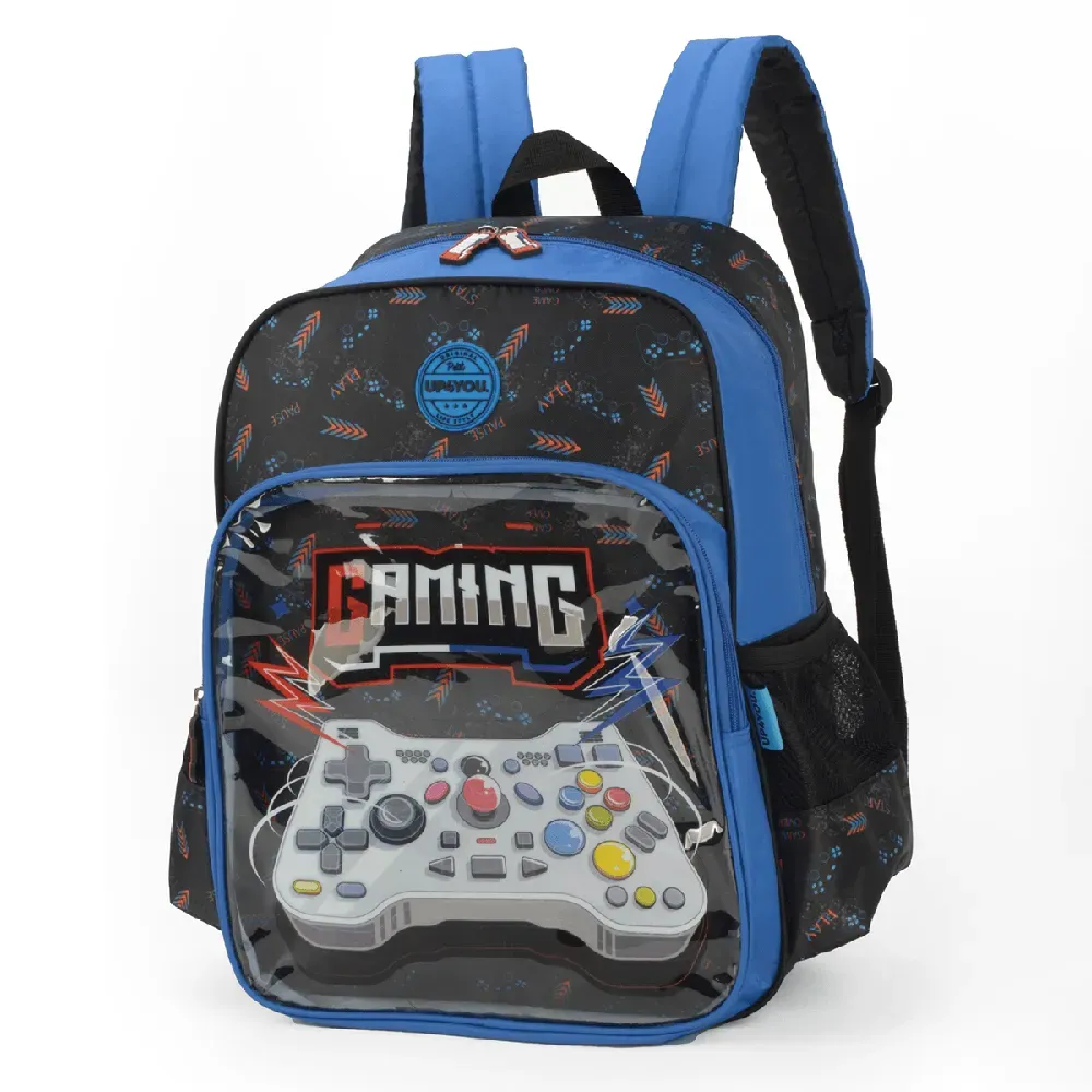 mochila-game-infantil-is39891up-luxcel-azul